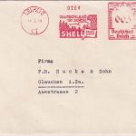 DR - Leipzig 61 1938 3 Pfg. AFS "Shell Reisedienst" Drucksachenbrief n. Glauchau