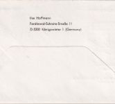 UAE - 80 F. 20 Jahre OPEC Luftpostbrief Lufthansa-Erstflug FFM/Sydney 1982