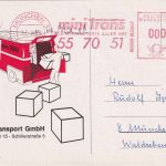 BRD - München 1969 000 Pfg/Gebühr bezahlt AFS "Mini-Trans" Drucksachenkarte