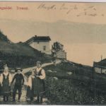 Norwegen - Privatpost Spitzbergen 5 Werte Karte Tromsö - Heidelberg 1913