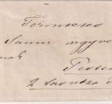 Österreich/Ungarn - 15 Kr. 2. Ausgabe Brief Ra2 Oedenburg 24/4 - Pest (1860)