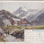 Österreich - Kesselfall-Alpenhaus 1901 K2 AK Moserbodenhaus n. Waltershausen