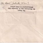 Österreich - 10 H. Adler 4er-Block Brief Wien - Heidelberg 16.1.20 Zensur