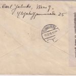 Österreich - 2x20 H. Allegorie u.a. Einschreibebrief Wien 11.12.19 Zensur