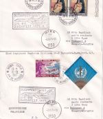 Dänemark/Monaco/Vatikan/Zypern - AUA Erstflug Budapest/Wien 4 Zuleitungen 1971