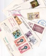 Österreich/Libanon/Türkei - AUA Erstflug Wien/Beirut 6 versch. Belege 1971