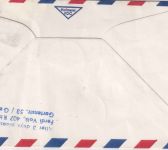 Liechtenstein - AUA Erstflug Genf/Wien Luftpostbrief Zuleitungspost 1971