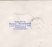UNO Genf - AUA Erstflug Genf/Wien Luftpostbrief Zuleitungspost 1971