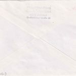 DDR - 2x35 Pfg. Eisenbahnfähre Eilbrief Dresden - Weinböhla 1989