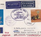 Jugoslawien - 10 Din. Morse-Telegraph Luftpostbrief/LH-Erstflug Zuleitung 1978