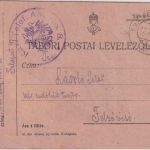 Österreich - Kav. Telef. Abt. No.8 ung. Feldpostkarte FpA 47 1916 n. Felsöviso