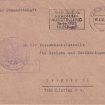 DR - Berlin 1935 Brief Konsulatpost Stockholm n. Leipzig