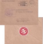 DR - Berlin 1935 Brief Konsulatpost Stockholm n. Leipzig