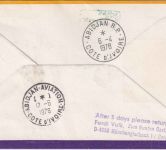 Niger - 80 F. Viking Sonde Luftpostbrief/LH-Erstflug Zuleitungspost 1978