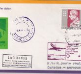 Peru - 4,50 S. 150 J. Braille-Schrift Luftpost/LH-Erstflug Lima/Caracas 1976