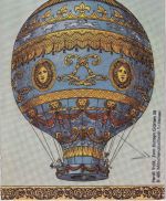 BRD - Friedrichshafen 1983 Ballonpostkarte Aero-83 Zuleitungspost LH-Erstflug
