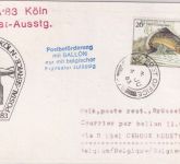 England - FPO 575/Köln 1983 SST Luposta Zuleitg/Ballonpost Ceroux-Mousty/Brüssel