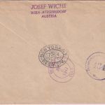 Österreich - 5x60g Pferderennen Lupo-Einschreibebrief/FDC n. USA ESST Wien 1947