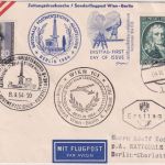Österreich/Berlin - Wien 4.8.54 Sonderflugpost Nat. PWZ-Ausstellung n. Berlin
