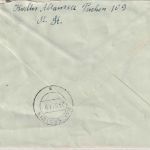 Österreich - 2+3 S + 30g Trachten Eilbrief Altaussee - Schloss Wallerstein 1951