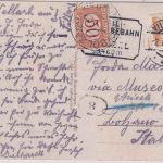 Österreich - 10g Freimarke Karte n. ITALIEN Villach - Bozen 1929 Nachporto