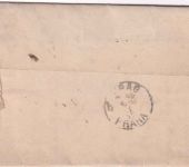 Österreich - 2x5 Kr. Portomarke Dienst-Einschreibebrief Horowitz - Prag 1897