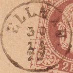 Österreich - Elmau 30/11 77 kl. Fingerhut-K1 2 Kr. Ganzsache n. Alzey