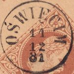 Österreich/Polen - Oswiecim 11/12 81 Fingerhut-K1 2 Kr. Ganzsache n. Kattowitz