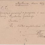 Österreich/Polen - 5 H. Ganzsache Myslenize - Lemberg 1903 Retour-Ra3
