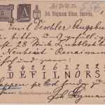 Österreich - 2 Kr. Ganzsache priv. Zudruck Budweis - Augsburg 1895