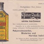 Österreich - 3 H. Privatganzsache "Guber Quelle" Drucksache Wien - Berlin 1906