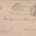 Bosnien & Herzegowina - 5 H. Adler Ganzsachenkarte KuK Militärpost Bjelina 1902