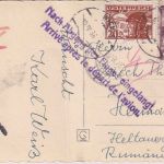 Österreich - 25+20g Flugpost Luftpostkarte n. RUMÄNIEN Wien - Hermannstadt 1936