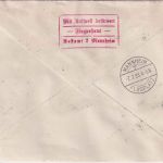Österreich - 20+24g Nibelungen Luftpostbrief SST Wien WIPA - Heidelberg 1933