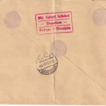 Österreich - 50g u.a. Flugpost Luftpost-Einschreibebrief Wien - Heidelberg 1934