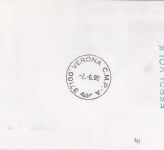 Finnland/Aland - 2,70 M. Flunder Bogenecke/Druckdatum LH-Sonderflugkarte 1990