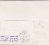 Mauritius - 35 C. Argonauten-Muschel Luftpostbrief/LH-Erstflug Port Louis 1970