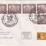 Österreich - 5x3 S. 150. Geb. Hasenauer Einschreibebrief/FDC ESST Wien 1983