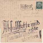 DR - Magedeburg 1937 "Abfallfette und -öle..." Masch.werbestpl. Karte n. Sellin