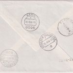 Frankreich - Antibes 1966 2,30 Fr. AFS "Hotel Du Cap D'Antibes" Eilbrief n. Gars