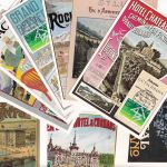 Schweiz - 40 Rp. 100 J. Schweiz. Hotelier-Verein 9 versch. Werbekarten 1982