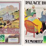 Schweiz - 40 Rp. 100 J. Schweiz. Hotelier-Verein 9 versch. Werbekarten 1982