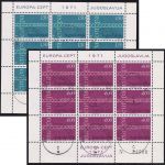 Jugoslawien - Europa/Cept 1971 1,50+4 Din. im Kleinbogen Belgrad 4.5.71/Ersttag
