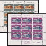 Jugoslawien - Europa/Cept 1969 1,25+3,25 Din. Typ I im Kleinbogen postfrisch