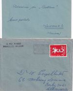 Europa/Cept - 16 Belege mit Cept-Ausgaben diverse Länder ex 1959/73