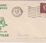 England - Sale & District Scout Week 1957 Schmuckkuvert Sale 29 SEP 1957
