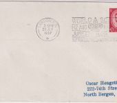 England - London 29 JLY 1957 World Scout Jubilee Jamboree Masch.-SST/Brief