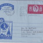 England - 6 P. Aerogramme/Ganzsache Zudruck 50 J. Scouting Sutton C. 1. AUG 57