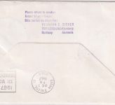 BRD - Frankfurt a/M. 1967 SST Sonderflug XII: Welt-Jamboree Luftpostbrief n. USA