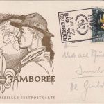 Österreich - 1 S. 7. Weltjamboree Schmuckkarte SST Bad Ischl 7.7.51